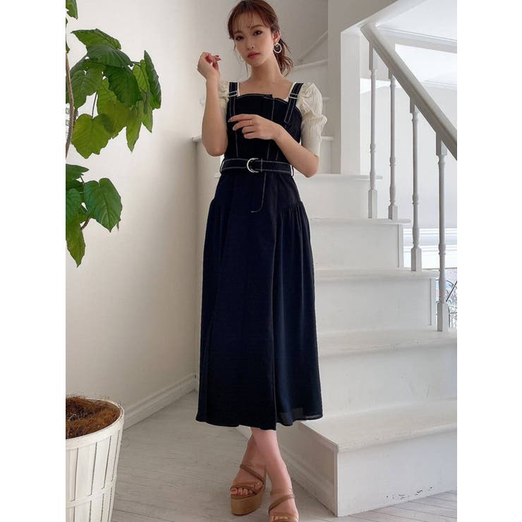 マテリアルミックスコルセット ジャンスカ 品番 Mksw Resexxy リゼクシー のレディースファッション通販 Shoplist ショップリスト