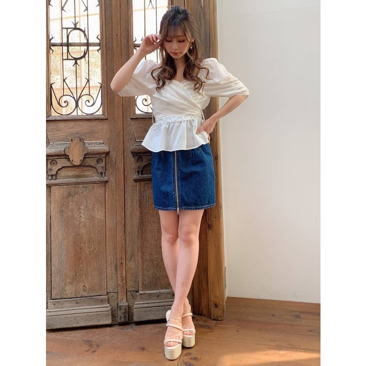 【最終値下げ】新品未使用♡フランシュリッペ♡パレットチェックチュニック ニットベストシャツチュニック｜リゼクシー（RESEXXY