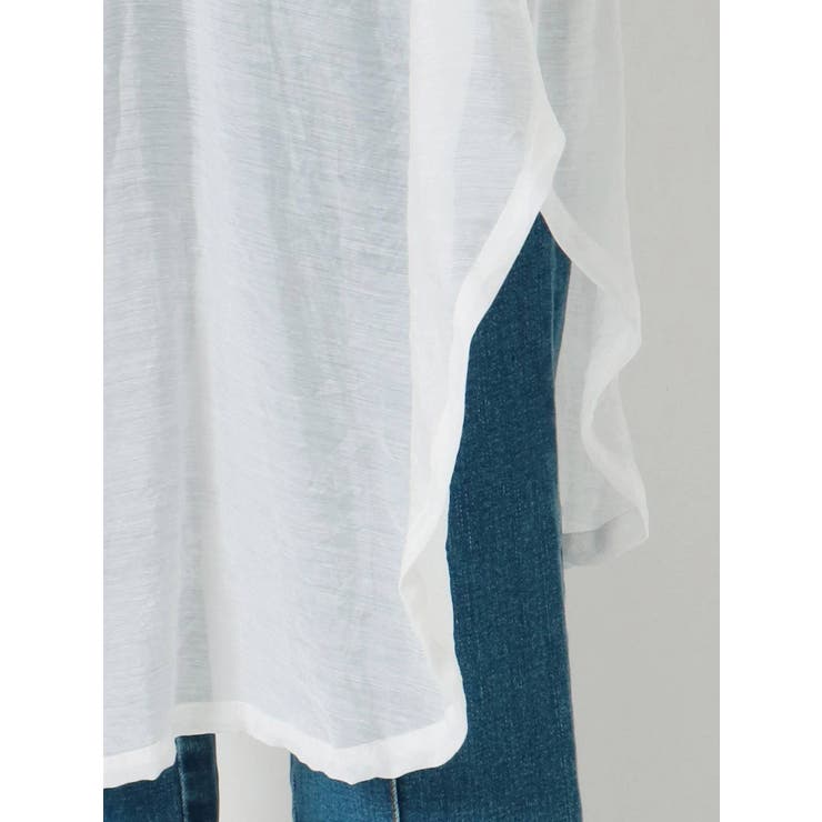 シースルーロングシャツ | RESEXXY | 詳細画像30 