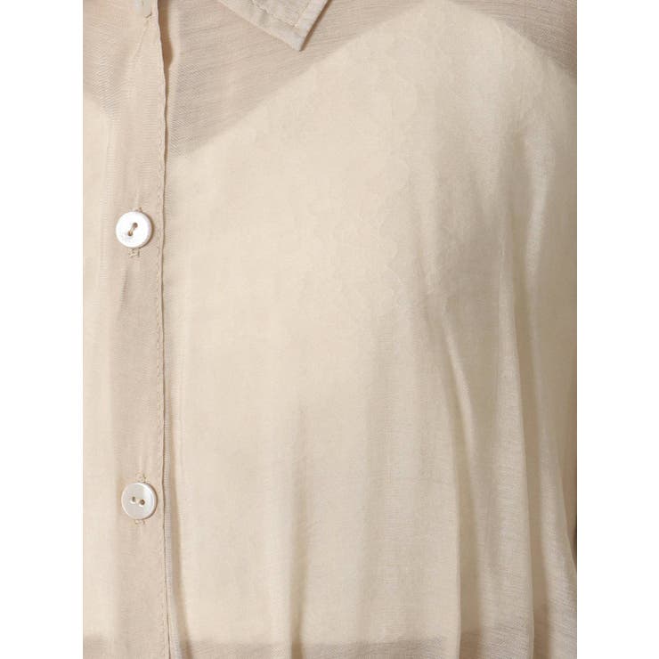 シースルーロングシャツ | RESEXXY | 詳細画像32 