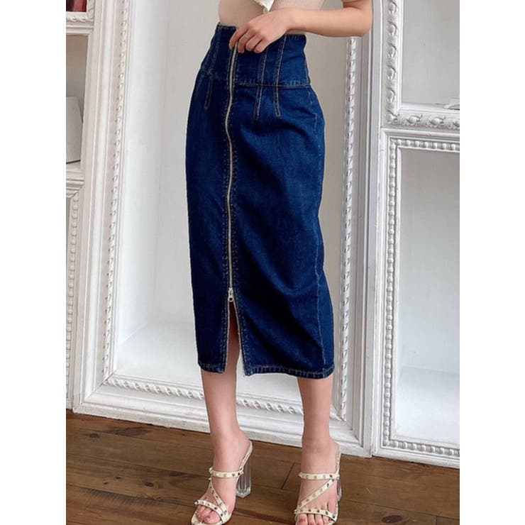 センタージップハイウエストスカート 品番 Mksw Resexxy リゼクシー のレディースファッション通販 Shoplist ショップリスト