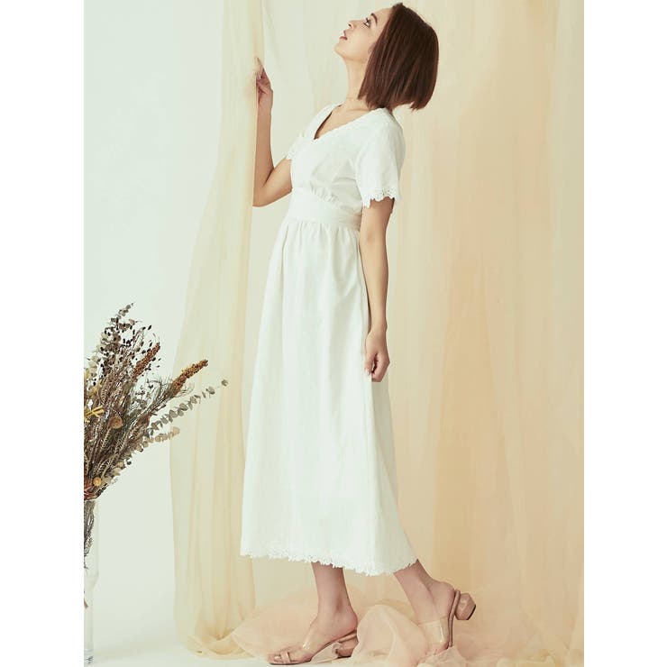 コットンレースマキシワンピース | RESEXXY | 詳細画像13 