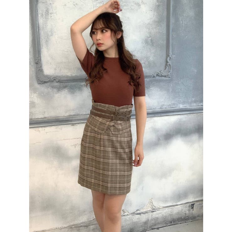 合皮ベルトコルセットミニスカート | RESEXXY | 詳細画像21 