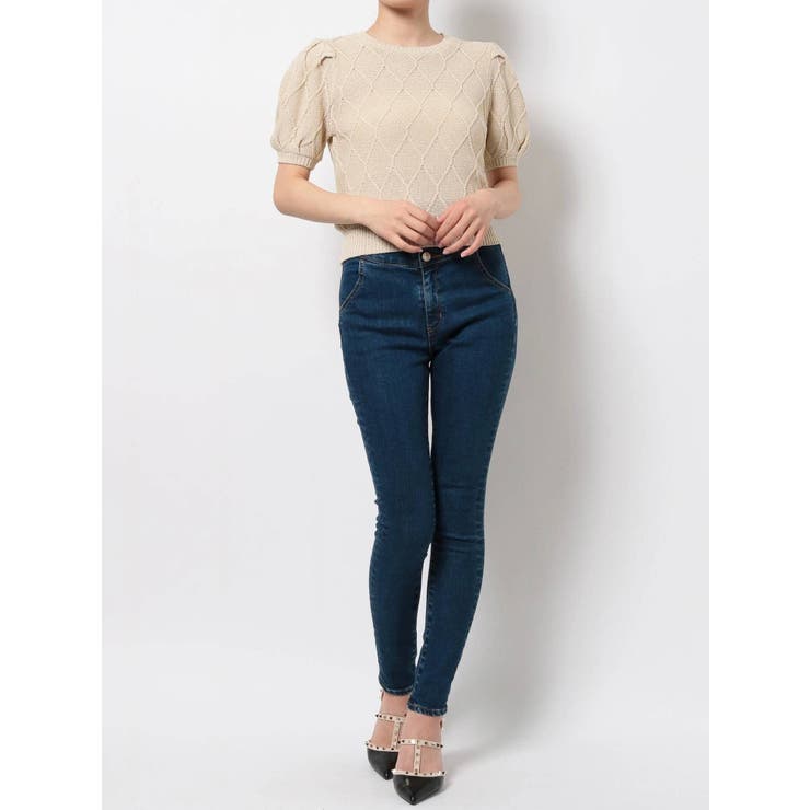 ダイヤデザインニットトップス | RESEXXY | 詳細画像35 