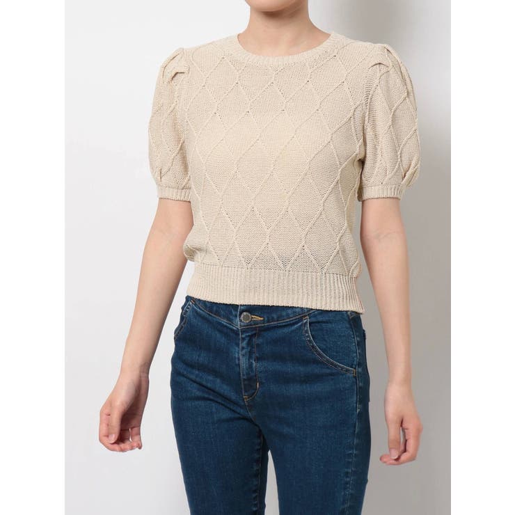 ダイヤデザインニットトップス | RESEXXY | 詳細画像40 