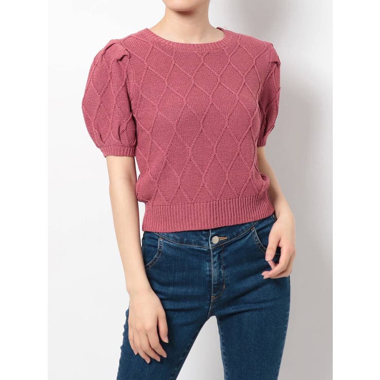 ダイヤデザインニットトップス | RESEXXY | 詳細画像42 