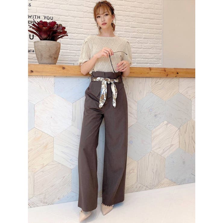 ダイヤデザインニットトップス | RESEXXY | 詳細画像9 