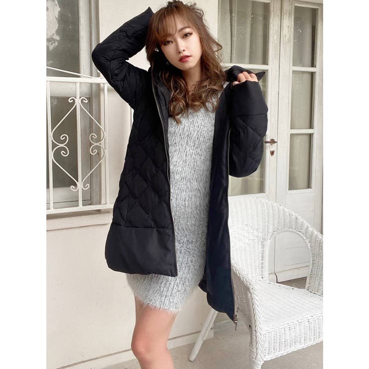 キルティングダウンコート[品番：MKSW0040471]｜RESEXXY（リゼクシー