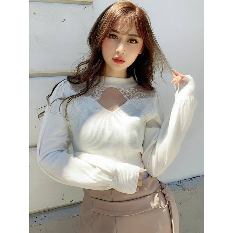 ラグランレーストップス[品番：MKSW0039580]｜RESEXXY