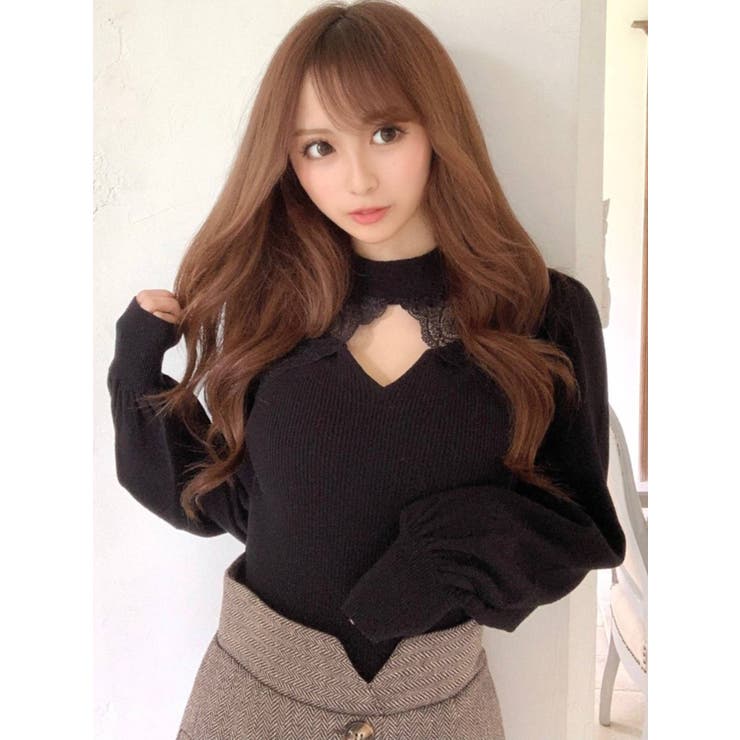 ラグランレーストップス[品番：MKSW0039580]｜RESEXXY