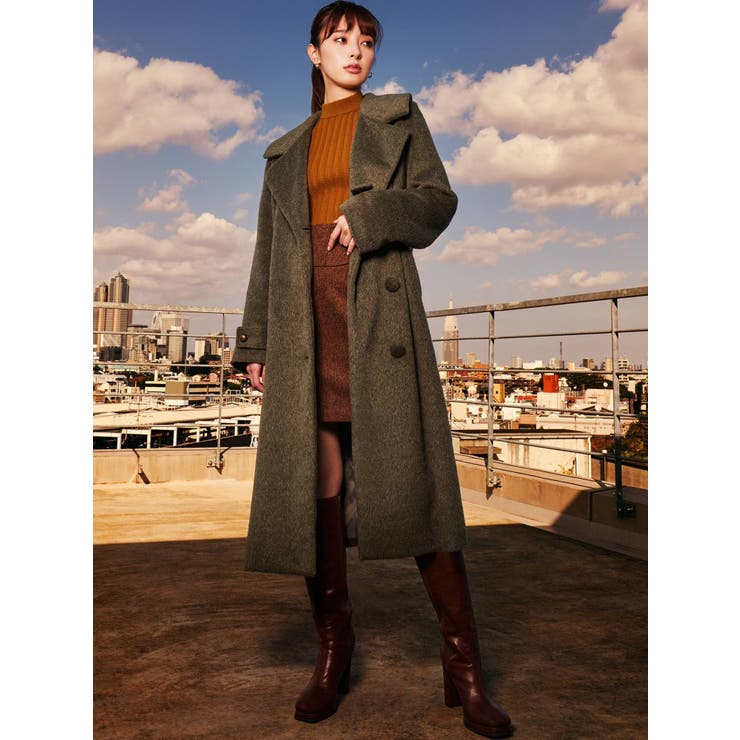 モッサタッチロングコート[品番：MKSW0041049]｜RESEXXY（リゼクシー  