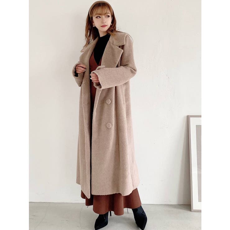 モッサタッチロングコート[品番：MKSW0041049]｜RESEXXY（リゼクシー  