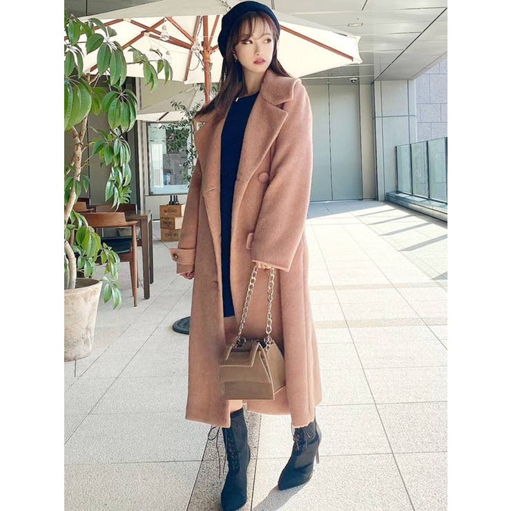 モッサタッチロングコート[品番：MKSW0041049]｜RESEXXY（リゼクシー  