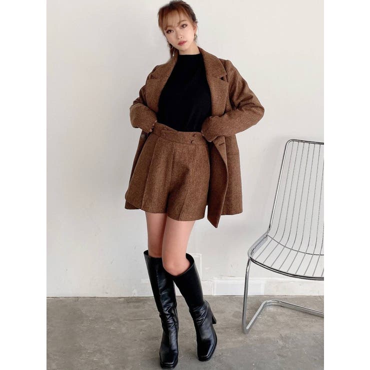 ウエストボタンショートパンツ【セットアップ着用可能】 | RESEXXY | 詳細画像21 