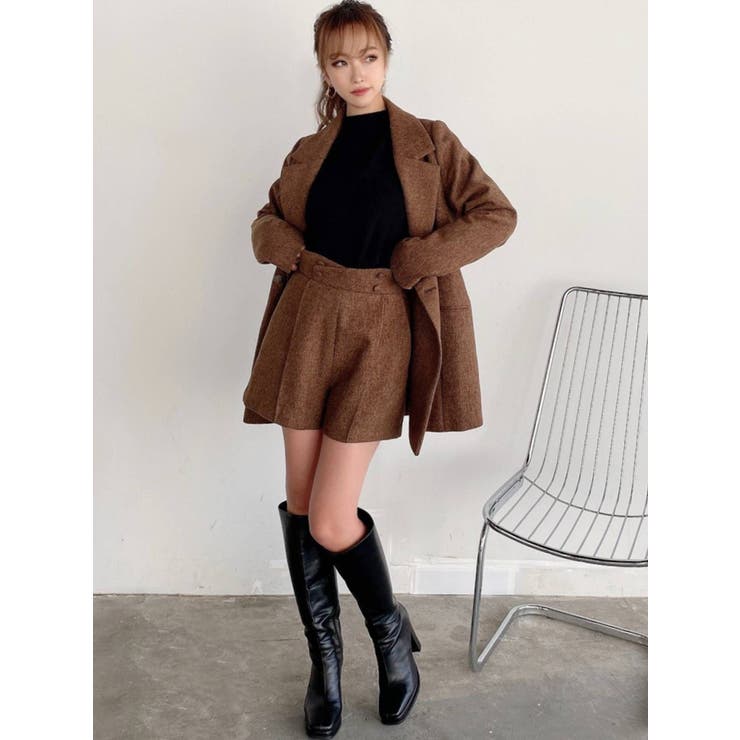 ウエストボタンショートパンツ【セットアップ着用可能】 | RESEXXY | 詳細画像22 