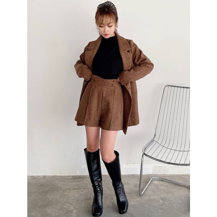 ウエストボタンショートパンツ【セットアップ着用可能】 | RESEXXY | 詳細画像23 