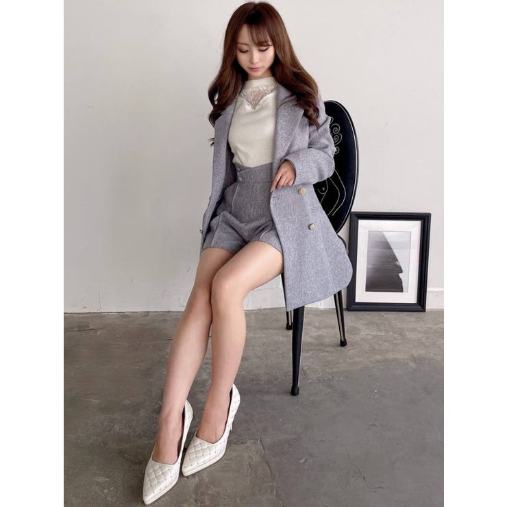 ウエストボタンショートパンツ【セットアップ着用可能】 | RESEXXY | 詳細画像4 