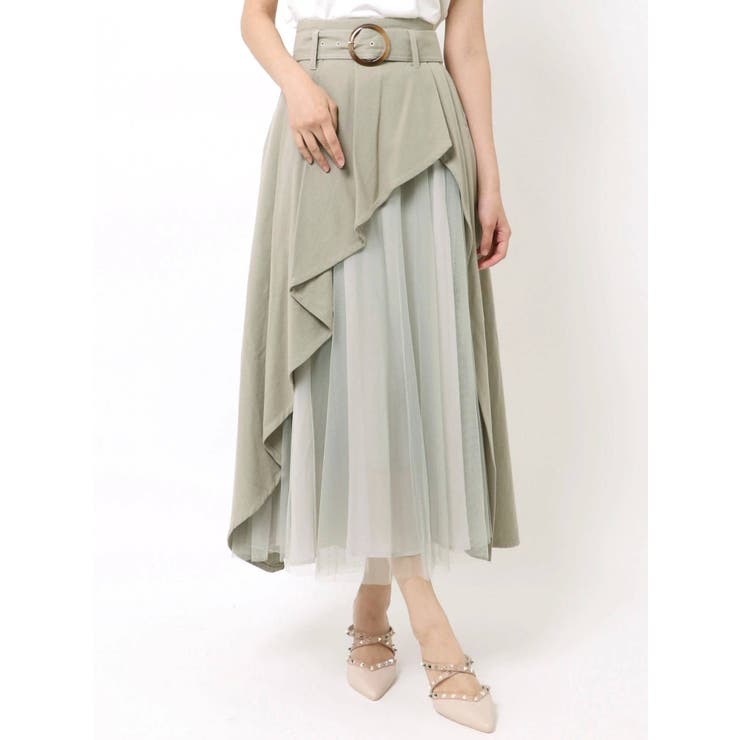 変更済み7832 フェミニンコーデ♡ Mサイズ レディース服 まとめ売り 11点 ウエストデザインマーメイドデニムスカート[品番：MKSW0055937