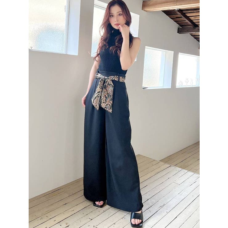 スカーフリボンワイドパンツ | RESEXXY | 詳細画像6 