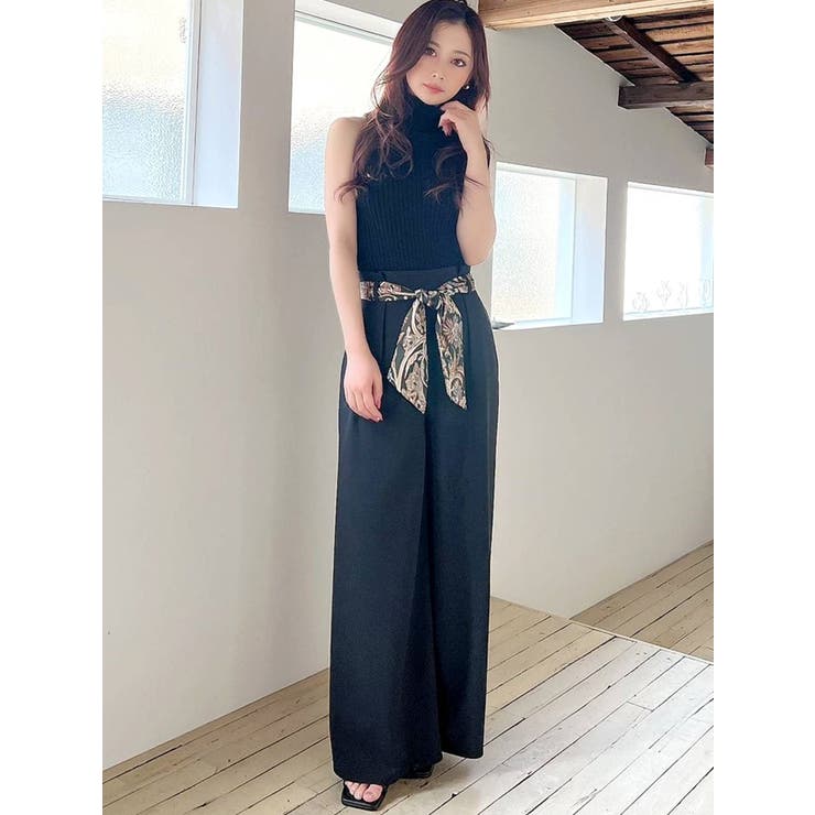 スカーフリボンワイドパンツ | RESEXXY | 詳細画像7 