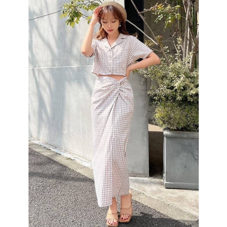 ツイストクロスロングスカート【セットアップ着用可能】 | RESEXXY | 詳細画像5 