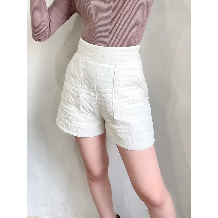 キルティングショートパンツ【セットアップ着用可能】[品番