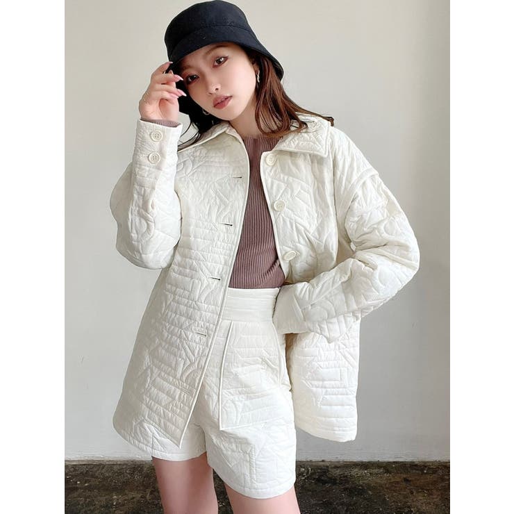 キルティングショートパンツ【セットアップ着用可能】[品番