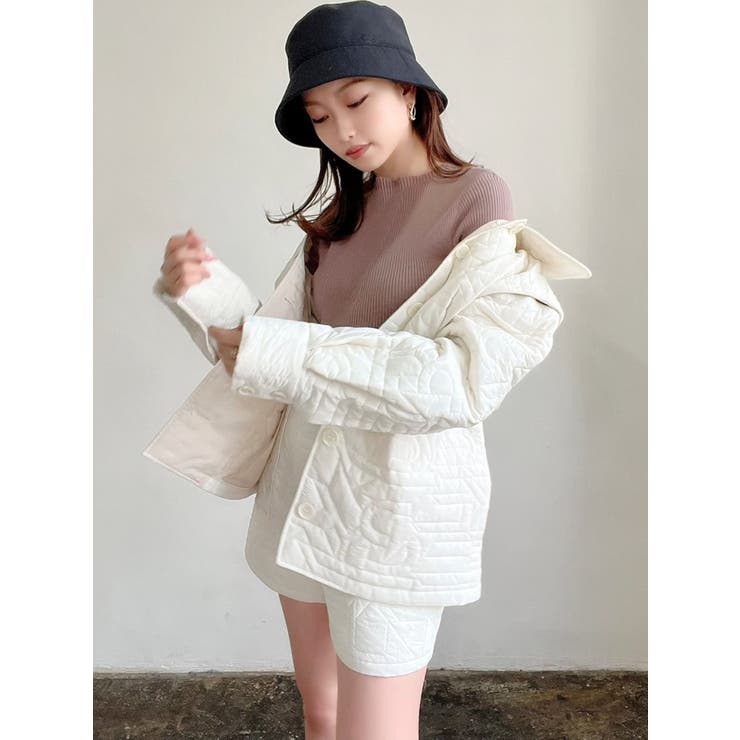 キルティングショートパンツ【セットアップ着用可能】[品番