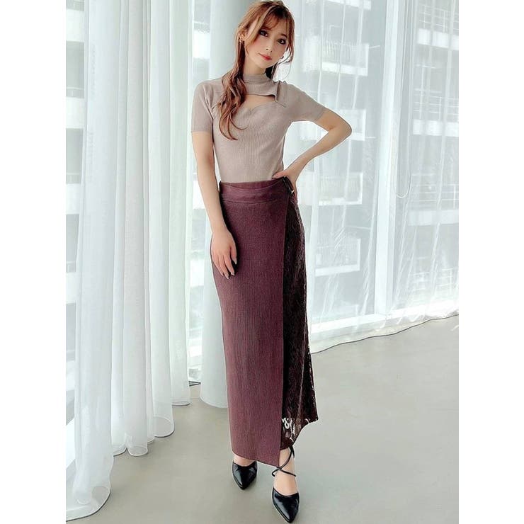 レイヤードレースニットスカート | RESEXXY | 詳細画像10 