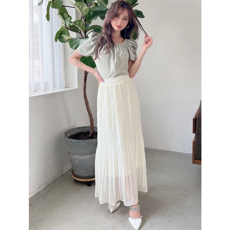 マジョリカプリーツマーメイドスカート | RESEXXY | 詳細画像10 