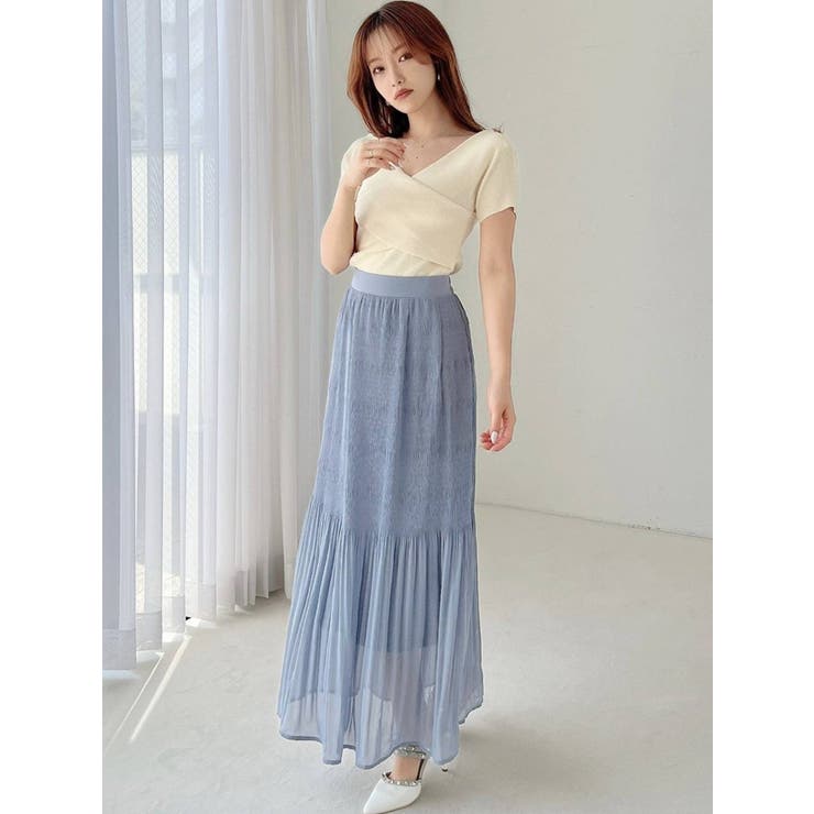 マジョリカプリーツマーメイドスカート | RESEXXY | 詳細画像3 