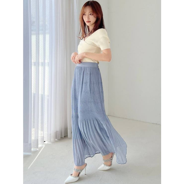 マジョリカプリーツマーメイドスカート | RESEXXY | 詳細画像4 