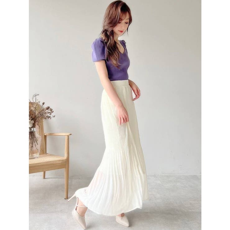 マジョリカプリーツマーメイドスカート | RESEXXY | 詳細画像5 