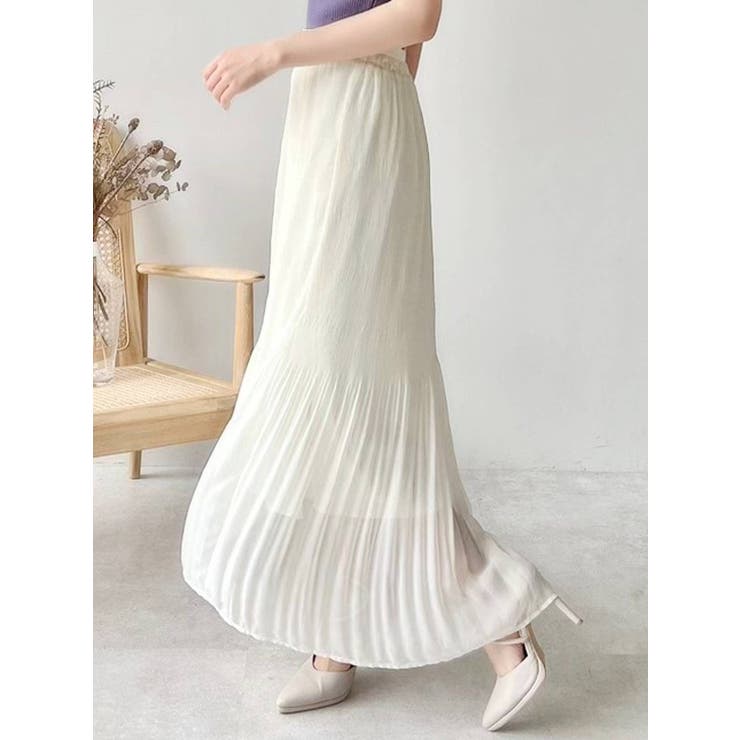 アイボリー | マジョリカプリーツマーメイドスカート | RESEXXY