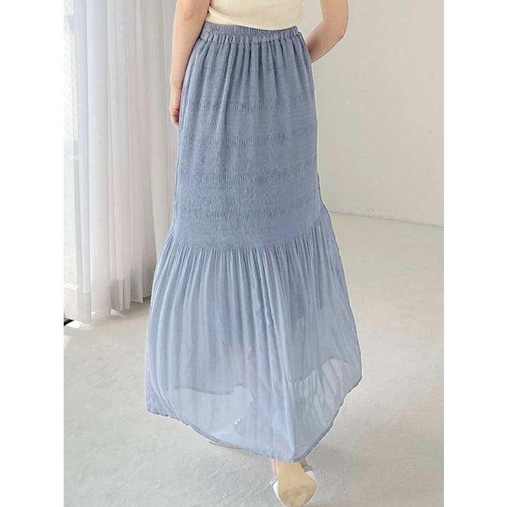 ブルー | マジョリカプリーツマーメイドスカート | RESEXXY