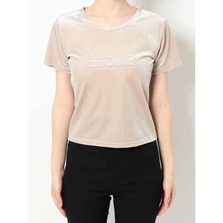 エンボスロゴベロアTシャツ[品番：MKSW0045372]｜RESEXXY