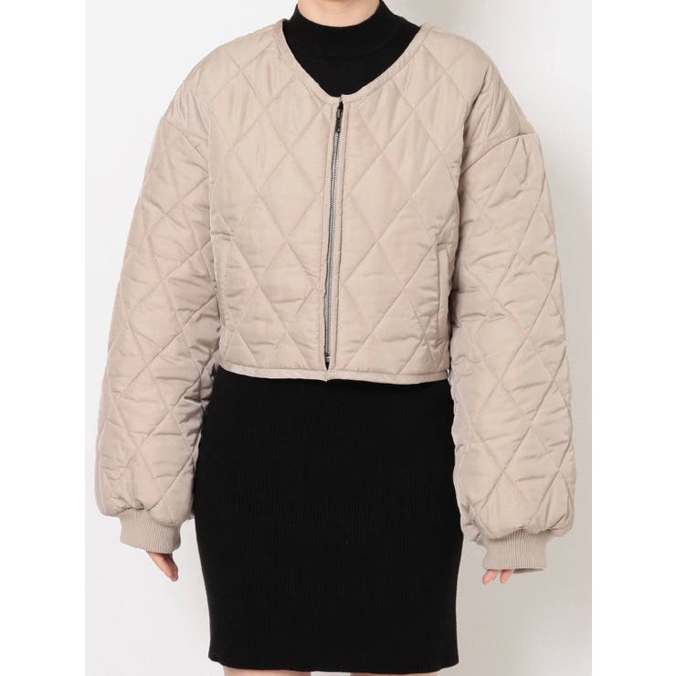 WEB限定】ショートキルティングブルゾン[品番：MKSW0048104]｜RESEXXY