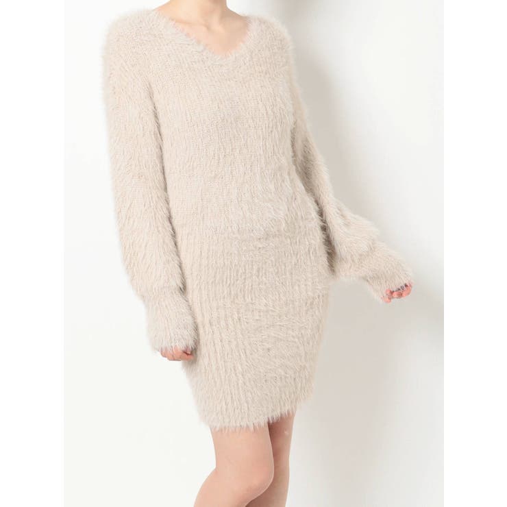 ♦︎新品タグ付き♦︎シェパードチェックミニニットワンピース セール】チェックジャガードマーメイドニットワンピース