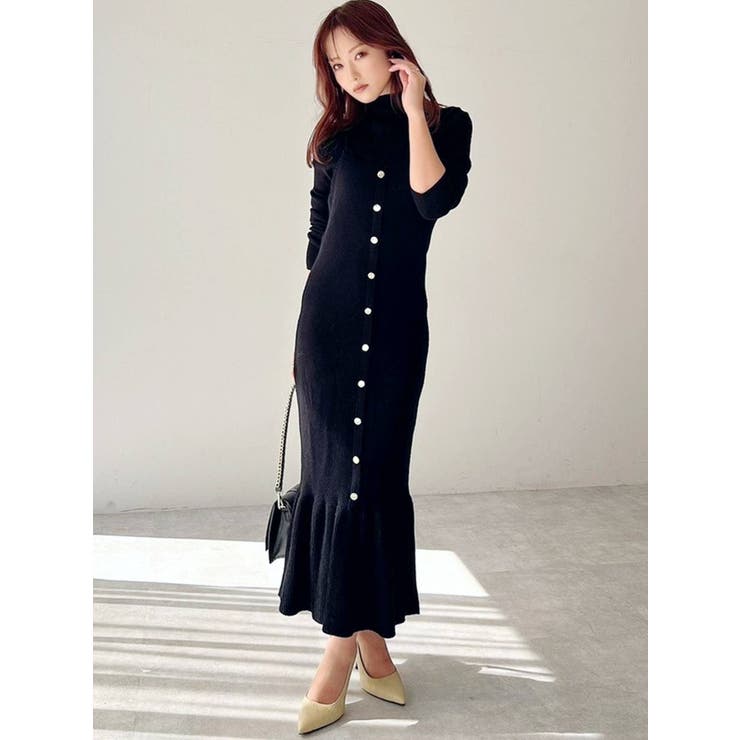 ニットレイヤードキャミワンピース[品番：MKSW0047493]｜RESEXXY