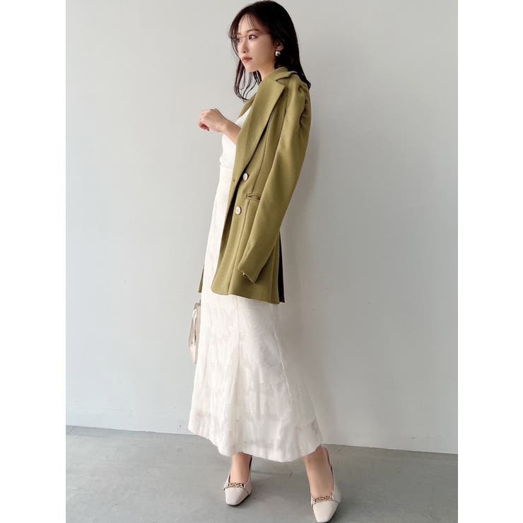 ショルダーギャザーツイードミディジャケット【セットアップ着用可能】 | RESEXXY | 詳細画像27 