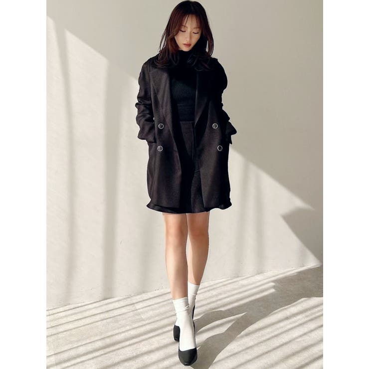 ショルダーギャザーツイードミディジャケット【セットアップ着用可能】 | RESEXXY | 詳細画像32 