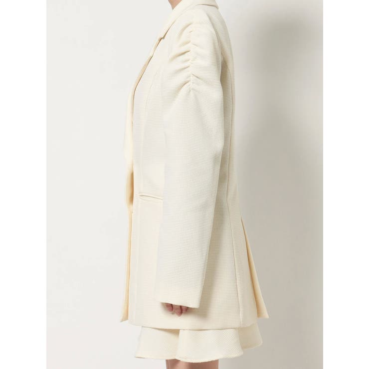 ショルダーギャザーツイードミディジャケット【セットアップ着用可能】 | RESEXXY | 詳細画像34 