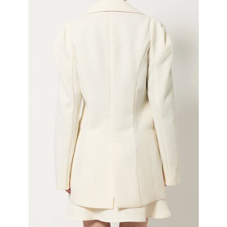 ショルダーギャザーツイードミディジャケット【セットアップ着用可能】 | RESEXXY | 詳細画像35 