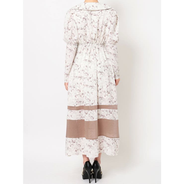 アシメカラー切替フレアワンピース | RESEXXY | 詳細画像25 