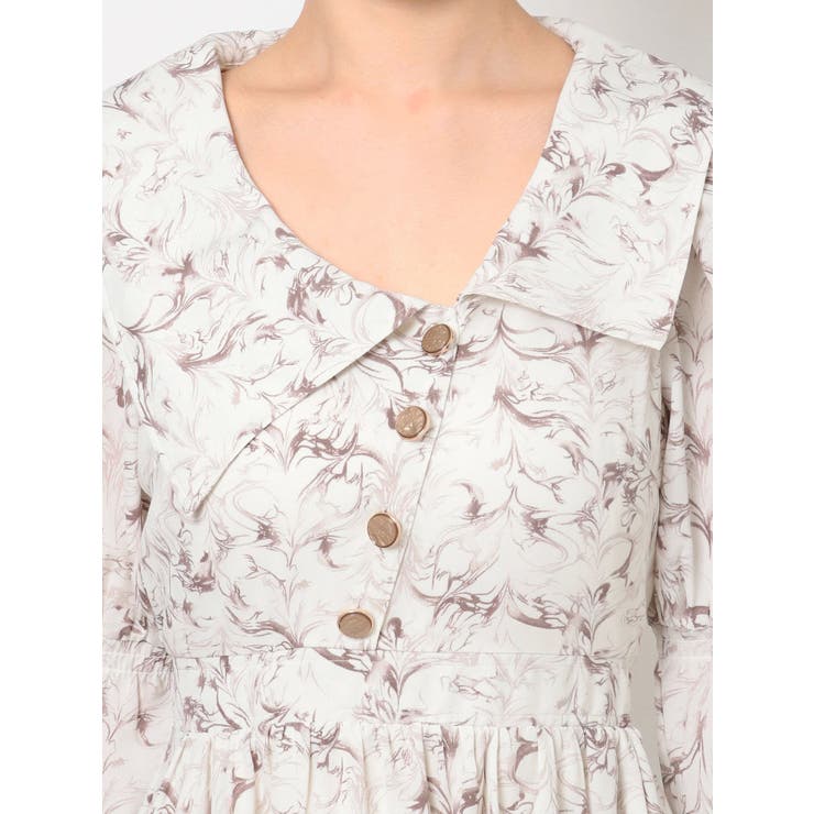 アシメカラー切替フレアワンピース | RESEXXY | 詳細画像26 