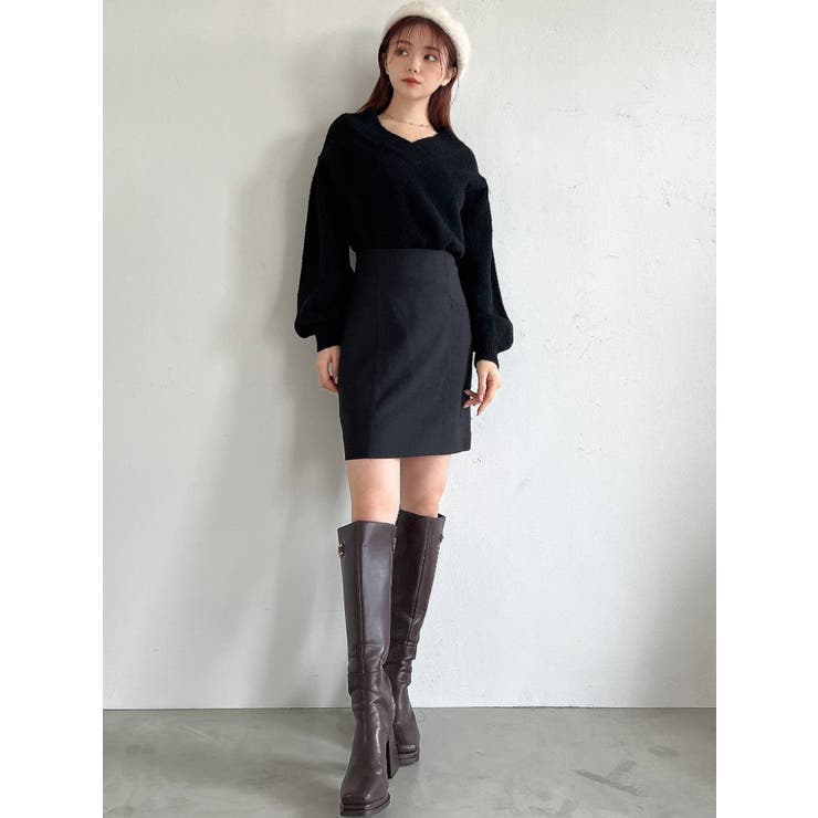 ダブルステッチミニスカート[品番：MKSW0049425]｜RESEXXY