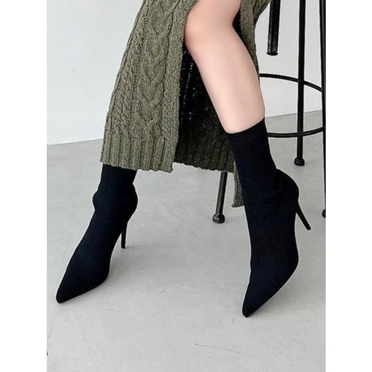 ブラック | ストレッチスレンダーブーツ | RESEXXY