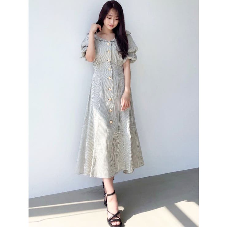 オフショルアシメフレアワンピース | RESEXXY | 詳細画像7 