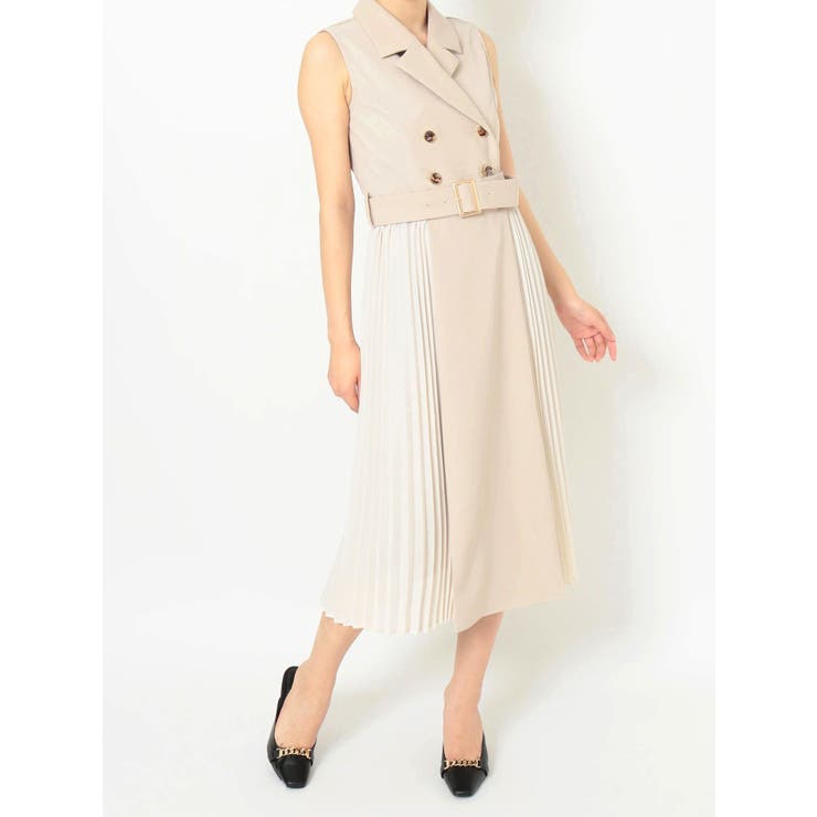 ノースリサイドプリーツワンピース[品番：MKSW0049930]｜RESEXXY