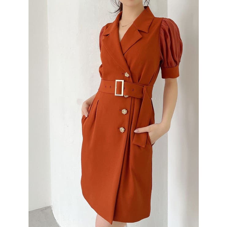 スリーブシアーデザインワンピース | RESEXXY | 詳細画像1 